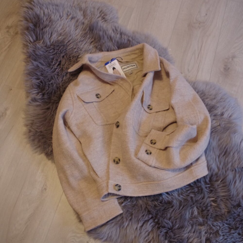New 100% Merino Wool Jacket Large